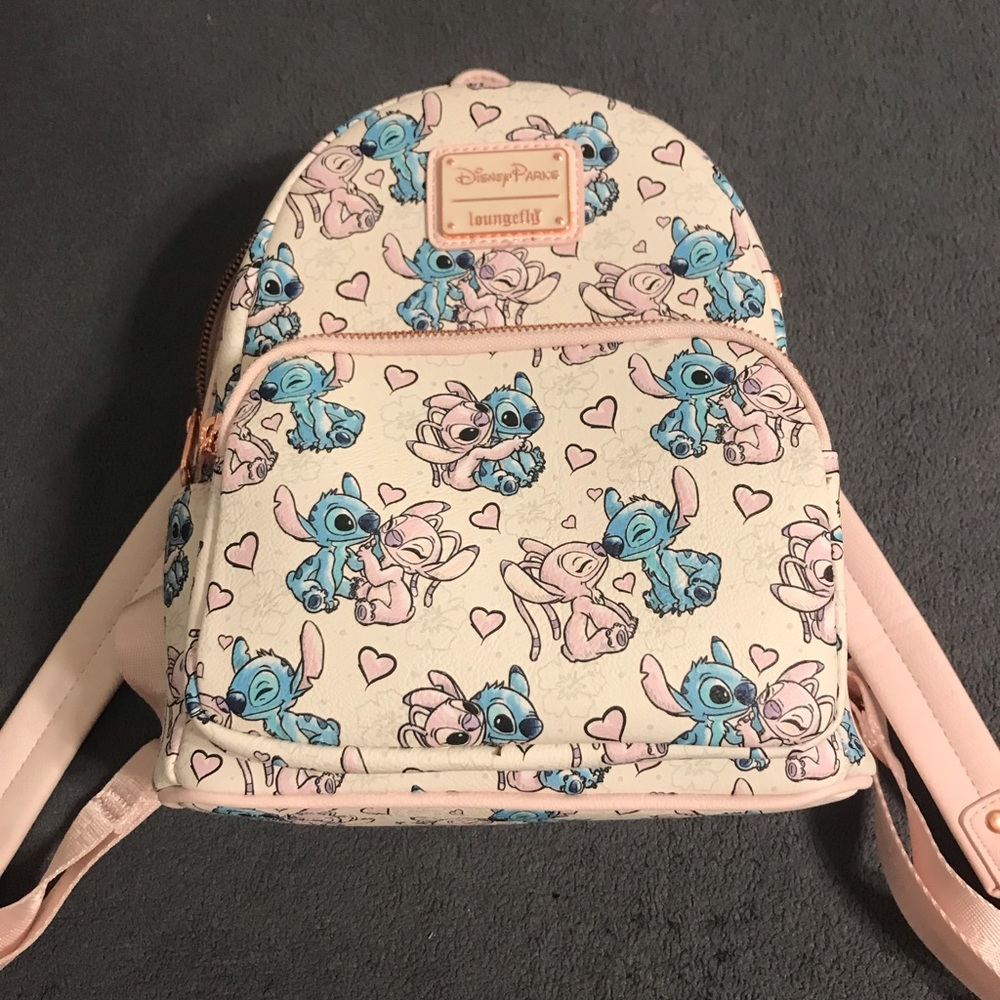 Stitch and Angel Loungefly backpack